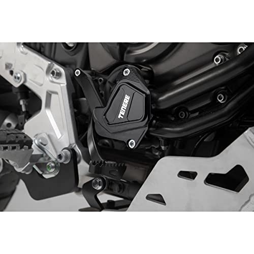 YIEBA Protector Bomba Agua para Motocicleta Cubierta Protectora de Bomba de Agua de Aluminio CNC para Tenere 700 T7 XTZ700 Tenere XT700Z Tenere TX690Z XTZ690 Tenere Tenere 700 Rally 2019-2021 Negro