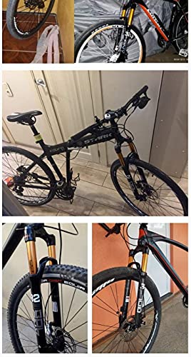 YLXD Horquillas suspensión de 26/27,5/29 Pulgadas, Horquilla Delantera aleación magnesio, Horquilla Delantera montaña, Amortiguador presión Aire Horquilla, Accesorios para Bicicleta 29