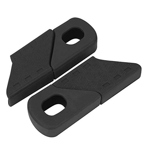 Yosoo Health Gear Protector de manivela MTB, 4PCS Protección de manivela de Bicicleta Protector de Mangas de Bicicleta Botas Protector Cubierta a Prueba de Polvo para Bicicleta de montaña(Negro)