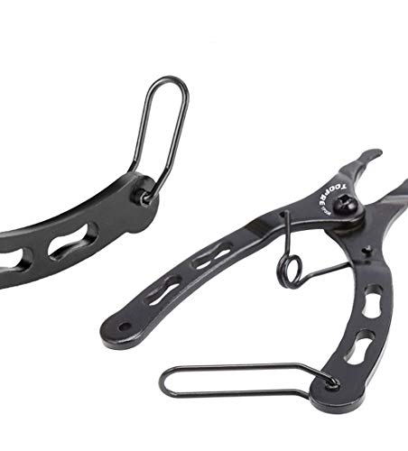 YUEMING Alicate de Cadenas Bicicleta,Herramienta de Reparación de Cadena de Bicicleta, Alicates para Quitar Cadenas Alicates para Bicicletas Enlace rápido Abrir Cerrar Herramienta