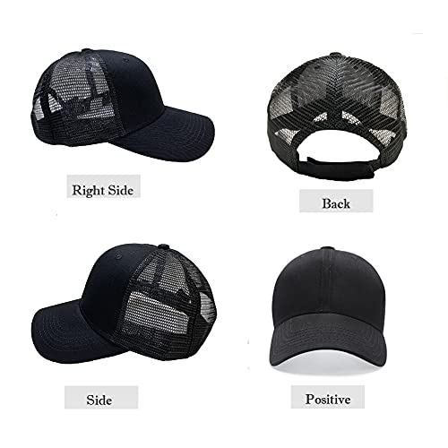 YULOONG Gorra de béisbol algodón Clásico Deportivo Casual Gorra de Golf Sombrero para el Sol Liso Ajustable