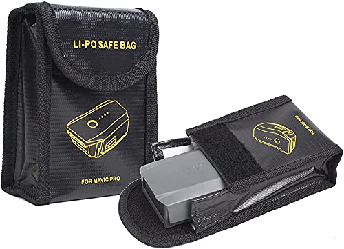 YUNIQUE ESPANA 1 Pieza Ignífugo explosionproof Fibra de Vidrio RC Lipo batería Guardia de Seguridad Bolsa para dji Mavic Pro