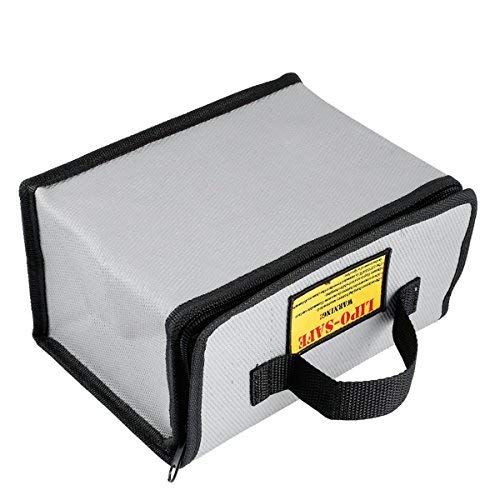 YUNIQUE ESPANA Seguridad, Carga de la batería de Almacenamiento Caja Fuerte Resistente al explosión Guardia Bolsa para RC Drone dji Mavic Pro Pilas (cm 215 x 155 x 115)