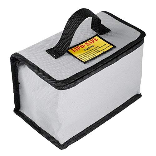 YUNIQUE ESPANA Seguridad, Carga de la batería de Almacenamiento Caja Fuerte Resistente al explosión Guardia Bolsa para RC Drone dji Mavic Pro Pilas (cm 215 x 155 x 115)