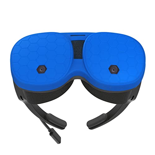 Yushu - Cubierta de auriculares VR Durable VR Travel Storage Bag, compatible con HTC para VIVE para gafas FLOW VR, funda protectora antilanzamiento Accesorios lente cubierta