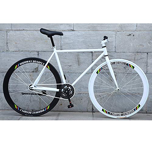 YXWJ Bicicletas MTB de Aluminio de 26 Pulgadas Bicicleta de Carretera Speed ​​Carbono Camino de la Bicicleta de la Bici de Carbono (Color : Si)