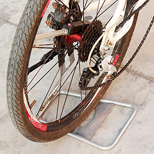 Zaaqio Acero Sujeta Bicis Suelo,Soporte Reparaci贸n Bicicleta Ajustable, Ligero, Portátil Sujeta Bicis Suelo para 20-28" Bicicleta