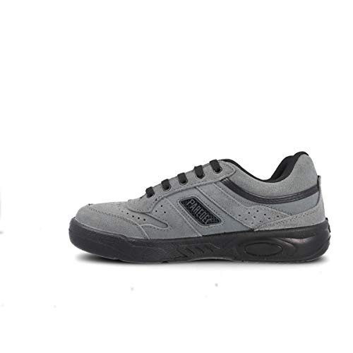 Zapatilla Soft Gris Paredes ECOLóGICO Serraje - Cordones - Talla 43