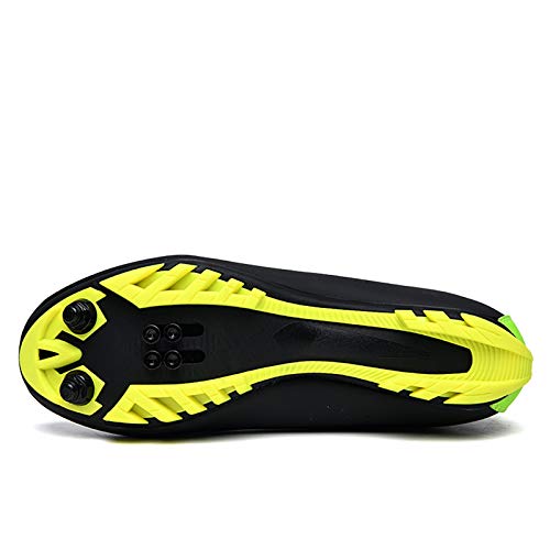 Zapatillas de Ciclismo MTB para Hombres Mujer Zapatillas De Bicicleta de Montaña Zapatillas Ciclismo Carretera Antideslizantes Respirables Calzado de Ciclismo