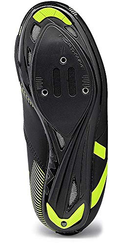 Zapatillas de Ciclismo para Carretera Torpedo 2 Junior - Color Negro y Amarillo - Talla 34 - Zapatillas Para Bicicleta con Suela NRG Air y 5 Aberturas para una Buena Ventilación - Northwave