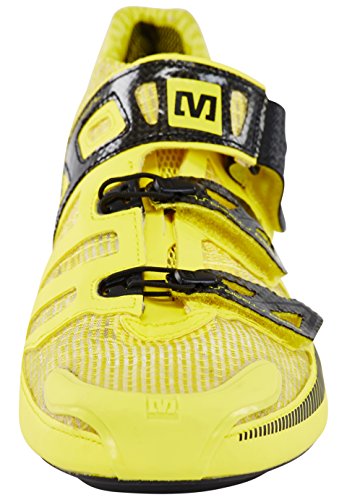 Zapatillas para Bicicleta de Carretera Mavic Huez Amarillo para 2015, Color, Talla 41