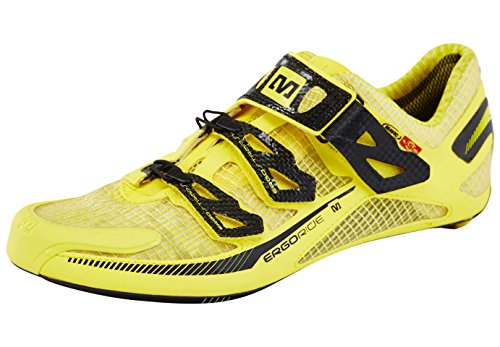 Zapatillas para Bicicleta de Carretera Mavic Huez Amarillo para 2015, Color, Talla 41