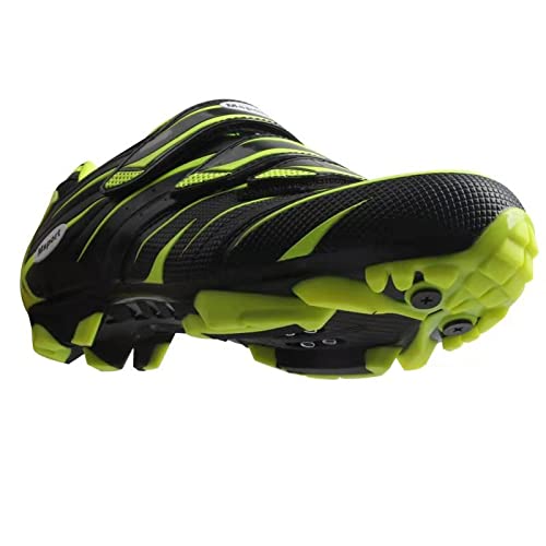 Zapatos de Ciclismo MTB Profesional Antideslizante Transpirable para Hombres y Mujeres, Shimano SPD - 46 EU