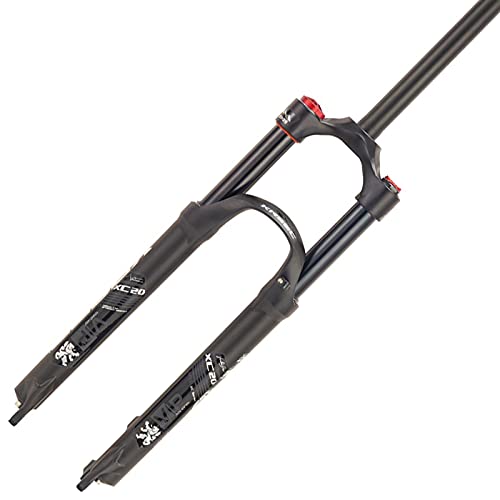 ZCVB Horquilla De Aire De Suspensión De Bicicleta, 26 27,5 29"MTB Front Fork Bici De Montaña Amortiguador Cuerpo De Aleación De Magnesio, Bloqueo Manual ABS, Presión De Aire Ajustable,Negro,29inch