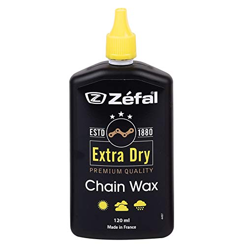 ZEFAL 125ml Aceitera Extra Dry Cera 120ml, Unisex Adulto, Negro, 120 ml
