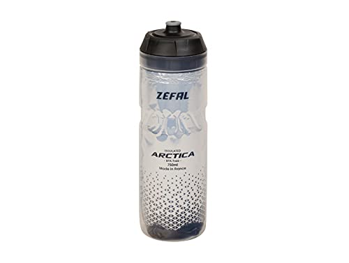 Zefal 165A, Arctica Bidón de ciclismo Isothermo, Unisex Adulto, Blanco, 750 ml