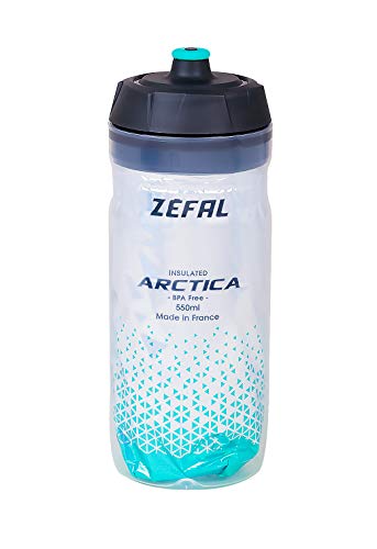 ZÉFAL Bidón Isothermo Arctica, 550ml, Adultos Unisex, Verde Caribe, 55 cl