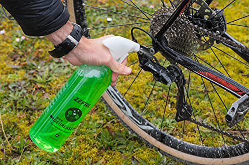 Zéfal Bike Bio Degreaser 1L Refill Desengrasante para Bicicleta, Deportes