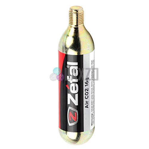 ZEFAL Co2 16g Blíster 2 Cartuchos, Deportes, Plata