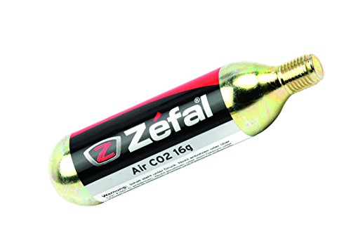 ZEFAL CO2 16g Blíster 6 Cartuchos, Unisex, Plata