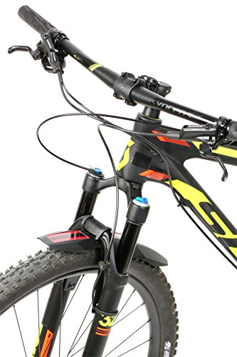 ZEFAL Deflector FM20 Guardabarros MTB, Negro, Talla Única