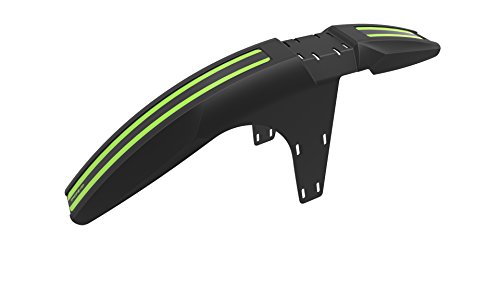 ZEFAL Deflector FM20 MTB 27.5+/29" Guardabarros, Adultos Unisex, Negro, Talla Única