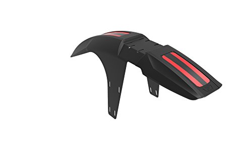 ZEFAL Deflector FM20 MTB 27.5+/29" Guardabarros, Adultos Unisex, Negro, Talla Única