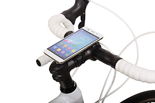 Zéfal Phone Adapter Bike Kit-Soporte Universal para Smartphone para Bicicleta teléfono, Unisex Adulto, Negro, Talla única