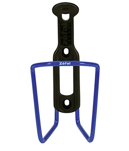 Zefal - Portabidon de ciclismo de aluminio, 5 mm, color azul