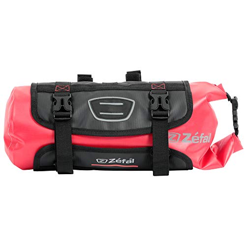 ZEFAL Z Adventure F10 Paquete de Manillar, Unisex, Negro/Rojo, 10 litros