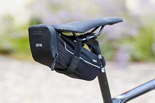 ZEFAL Z Light - Bolsa para sillín de Bicicletas, Color Negro, Talla Large