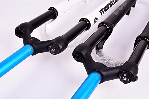 ZFXNB Horquilla De Suspensión Manitou MTB Bike Air Fork - Recorrido: 100Mm. Tubo De Elevación De 30 Mm De Diámetro. Tubo Vertical: Longitud 260 Mm, Diámetro 28,6 Mm - 26/27,5/29 Pulgadas, 27,