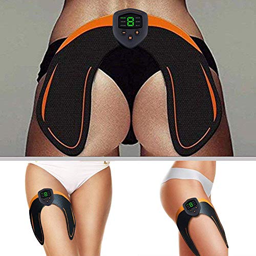 ZHENROG Electroestimulador Muscular Gluteos,EMS Gluteos Estimulador de Glúteos Herramientas Nalgas HipTrainer para la Cadera,Estimulador Muscular Ejercitar Gluteos USB Recargable, Hombre y Mujer