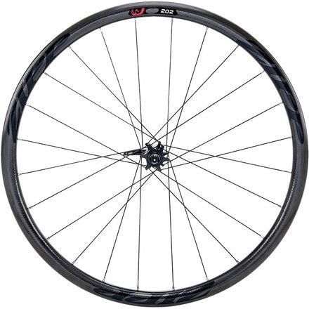 Zipp 202 Carbon Clincher Disc Brake V2 177D Rear 24 Spokes 10/11 Speed SRAM Decal (Special Order) - Rueda para Bicicletas, Color Negro