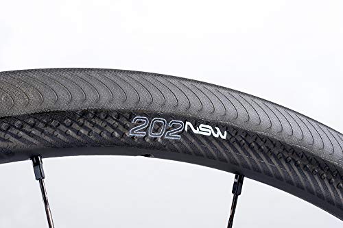 Zipp 202 NSW Rear Sram/Shimano Hub Rueda, Unisex, Impresionar gráficos, Size 700C