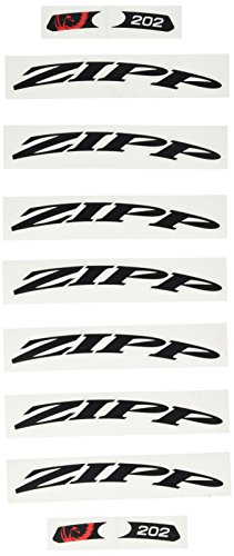 Zipp - Repuesto Kit Pegatinas 202 Negro Mate