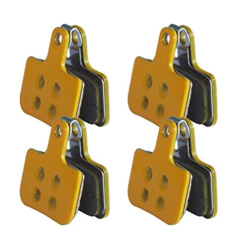 ZLLndz 4 Pares Bicicleta Pastillas de Freno cerámica MTB Cojines de Freno de Disco de Bicicleta de montaña/Apto for SRAM AVID DB1 DB3 DB5 Level TL/T Accesorios (Color : 4 Pairs)