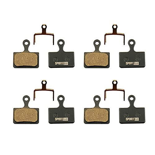 ZLLndz Pastillas de Freno de Bicicleta/Apto for Shimano Carretera ultegra R8070, RS805, RS505, RS405 Freno de Disco hidráulico, 4 Pares for 4 calibradores.