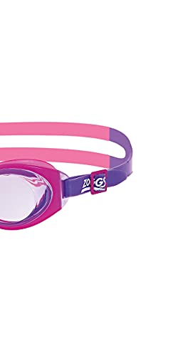 Zoggs Little Ripper Gafas de natación, Bebés Unisex, Rosa/Púrpura/Claro, 0-6 años