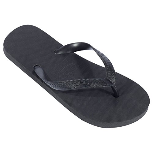 Zohula Chanclas Originales Compra a Granel - 100 Pares (Mx50 Lx50, Negro)