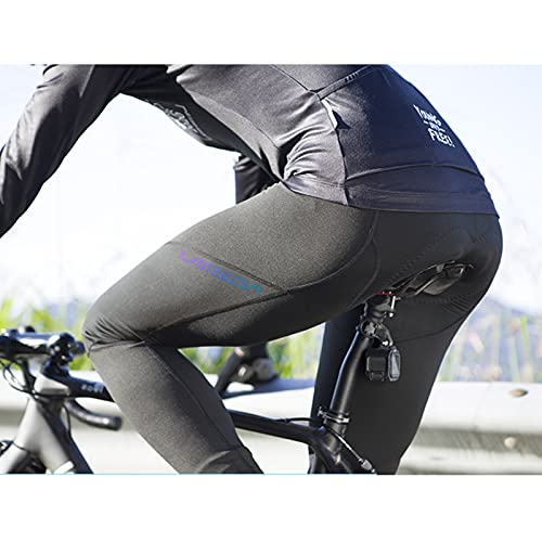 ZQD Hombre de Manga Larga Ciclismo Jersey Jersey Pantalones Acolchados Mountain Bike Trajes Deportivos Camisas Transpirable Slim Ropa Bicicleta Ropa Kit Set Outfit (Color : H, Tamaño : M)