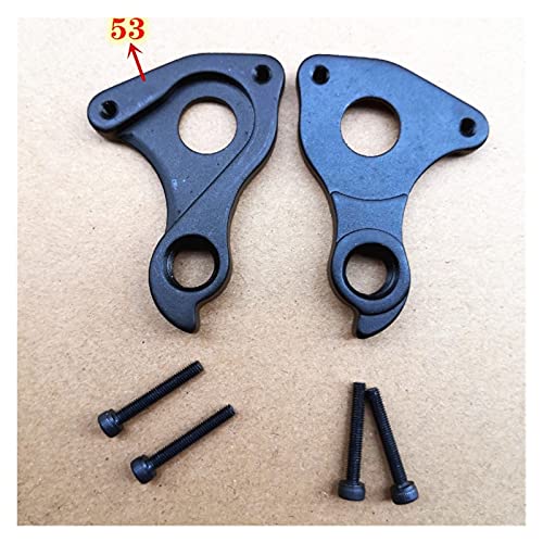 ZZHH 2pcs Engranaje de Bicicleta Trasera desviador de desviador en Forma para Merida MTB 14 2x12 Grandes Siete MÉRIDA Grande Nueve Carbono Mech Marco de Carbono de deserción Bicyle