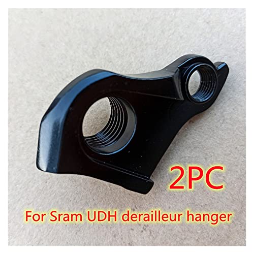 ZZHH Piezas de Bicicleta 2pcs Mech Apto para la caída para SRAM UDH Cañón de Percha de desvelleur para exceder para el par para Bombilla para Gancho EXTINGUIRSE para TI Frameset Bike Extender