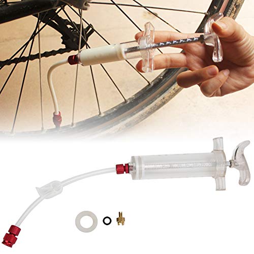 01 02 015 Kit de Reparación de Neumáticos para Bicicletas, Inyectores de Plástico para Bombas de Neumáticos para Bicicletas para Personas Experimentadas para Principiantes