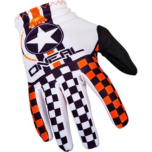 0388W-110 - Oneal Matrix Wingman 2016 Motocross Gloves L White Orange