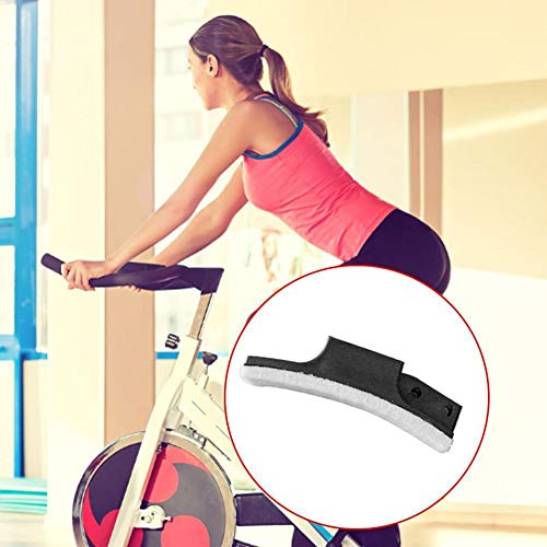 1 almohadillas de freno de bicicleta para uso general para bicicletas de fitness, almohadillas de freno de bicicleta giratorias, almohadillas de freno de bicicleta de ejercicio