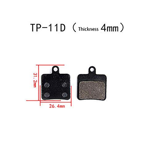 1 par (2 piezas) MTB bicicleta bicicleta ciclismo disco freno pastillas semi-metálicas freno para AVID TEKTRO Magura Formula, TP-07A, España