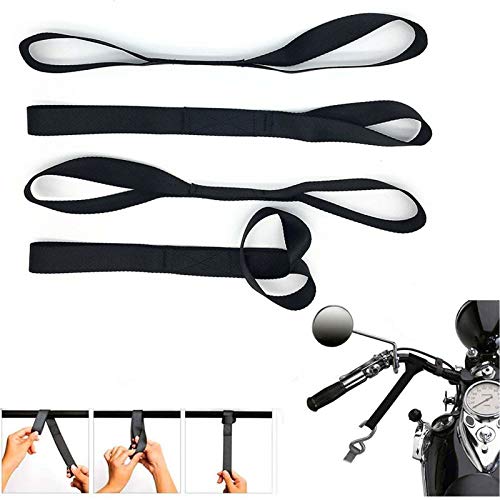 10 Piezas Correas de Amarre de Motocicleta Correa de Trinquete Correas de Amarre Strap de Amarre Correas de Sujección Cinta para Remolque ATV Acarreo de Remolque de la Motocicleta Bici de la Suciedad