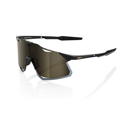 100% GAFAS HYPERCRAFT - Matte Black - Soft Gold Mirror Lens