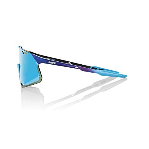 100% GAFAS HYPERCRAFT - Matte Metallic Into the Fade - Blue Topaz Multilayer Mirror Lens, estándar